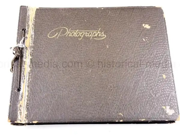 US WWII PHOTO ALBUM - BATTLE OF THE BULGE, GERMANY, NURNBERG