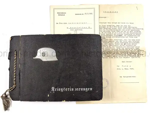 WWII GERMAN OFFICER PHOTO ALBUM - KRIM