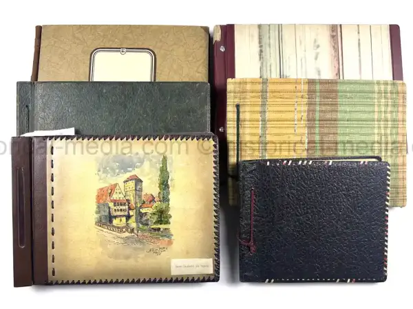 6x THIRD REICH ERA PHOTO ALBUMS - ARMY, LUFTWAFFE, HITLER JUGEND