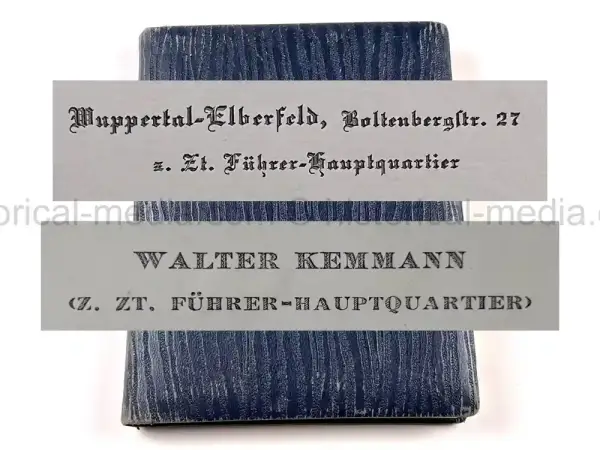 FÜHRERHAUPTQUARTIER & REGIMENT GENERAL GÖRING PHOTO ALBUM - RARE!