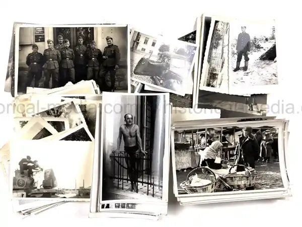 WWII GERMAN ARMY PHOTO GROUPING