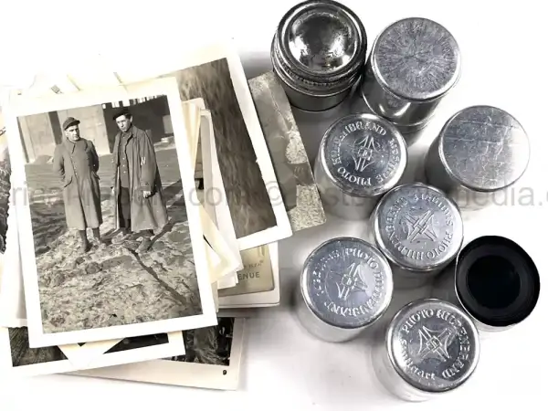 US WWII PHOTO & NEGATIVE GROUPING – BELGIUM, FRANCE, GERMANY US WWII PHOTO & NEGATIVE GROUPING - BELGIUM, FRANCE, GERMANY