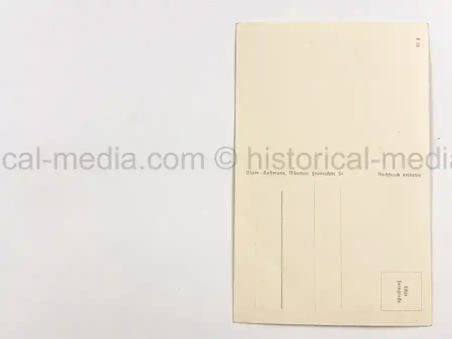 WARTIME KNIGHTS CROSS WINNER PORTRAIT & SIGNATURE - HERMANN GRAF WARTIME KNIGHTS CROSS WINNER PORTRAIT & SIGNATURE - HERMANN GRAF