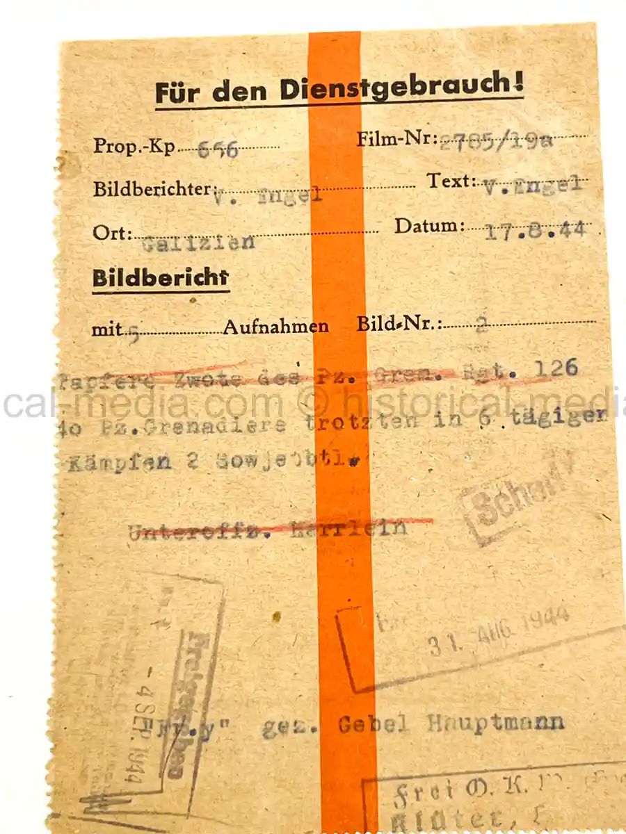 LUFTWAFFE PRESS PHOTO -  AWARD CEREMONY JULY 1943 (Copy)