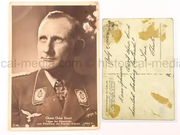 GERMAN KNIGHTS CROSS WINNER PRESS PHOTO -  SALDERN-WILSNACK, VON, BURGHARDT (Copy)