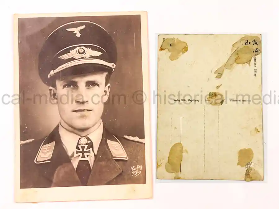 GERMAN KNIGHTS CROSS WINNER POSTCARD PORTRAIT PHOTO - OBERLEUTNANT WERNER LAU (Copy) GERMAN KNIGHTS CROSS WINNER POSTCARD PORTRAIT PHOTO - OBERLEUTNANT WERNER LAU (Copy)