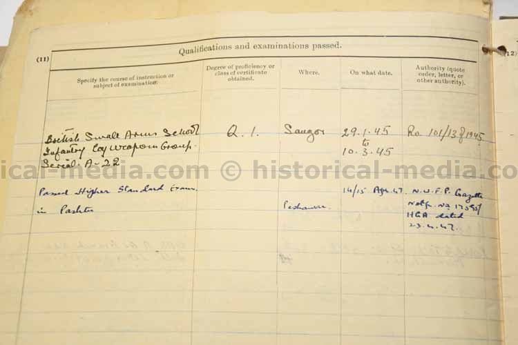 BRITISH WWII PHOTO & DOCUMENT GROUPING - OFFICER ROYAL BERKSHIRES