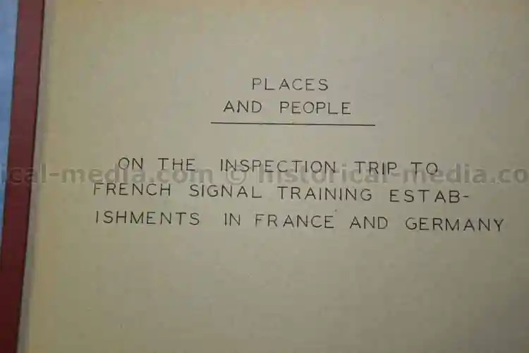 THREE PHOTO ALBUM GROUPING - COLONEL - ENGLAND, FRANCE, GERMANY