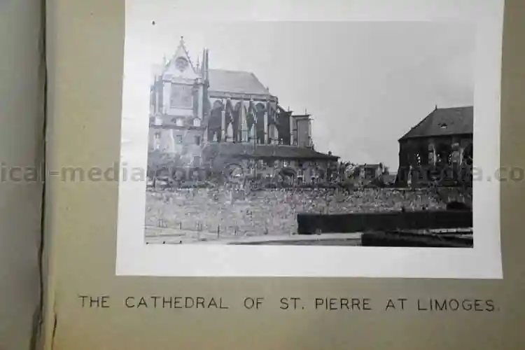 THREE PHOTO ALBUM GROUPING - COLONEL - ENGLAND, FRANCE, GERMANY