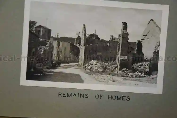 THREE PHOTO ALBUM GROUPING - COLONEL - ENGLAND, FRANCE, GERMANY