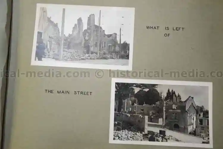 THREE PHOTO ALBUM GROUPING - COLONEL - ENGLAND, FRANCE, GERMANY