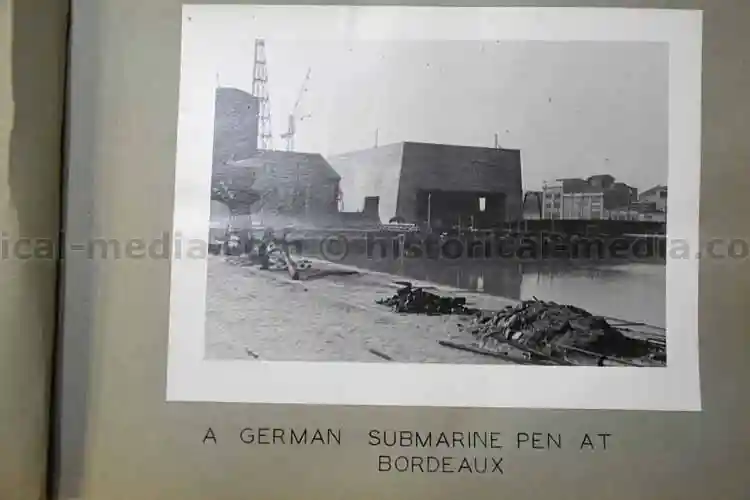 THREE PHOTO ALBUM GROUPING - COLONEL - ENGLAND, FRANCE, GERMANY