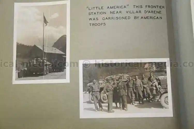 THREE PHOTO ALBUM GROUPING - COLONEL - ENGLAND, FRANCE, GERMANY