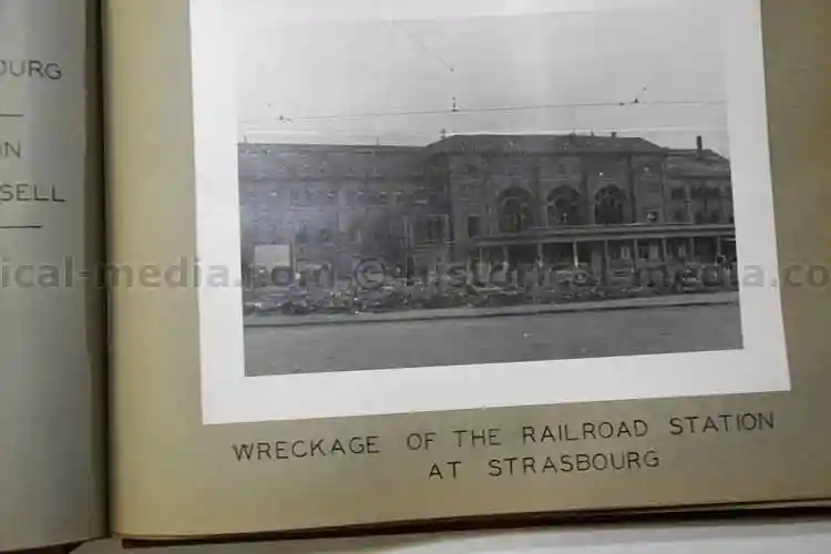 THREE PHOTO ALBUM GROUPING - COLONEL - ENGLAND, FRANCE, GERMANY