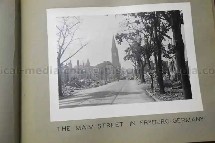 THREE PHOTO ALBUM GROUPING - COLONEL - ENGLAND, FRANCE, GERMANY