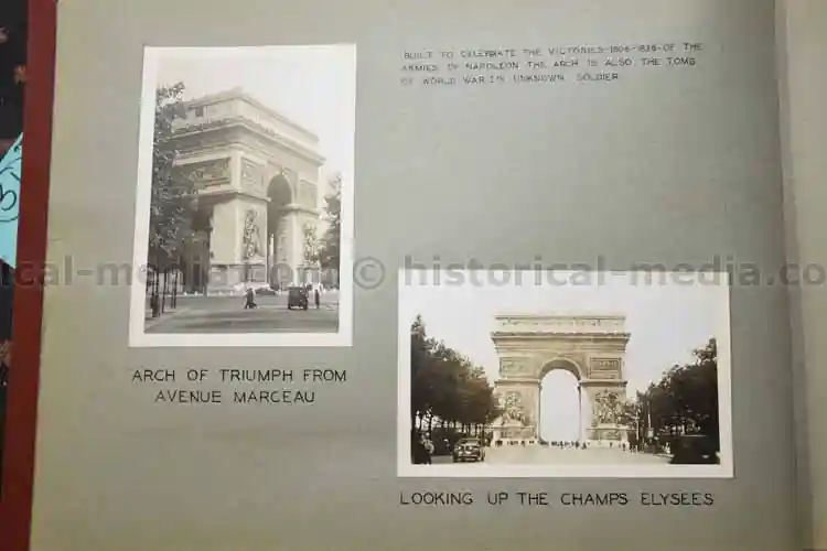 THREE PHOTO ALBUM GROUPING - COLONEL - ENGLAND, FRANCE, GERMANY