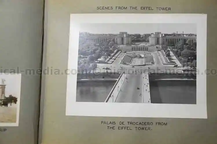 THREE PHOTO ALBUM GROUPING - COLONEL - ENGLAND, FRANCE, GERMANY