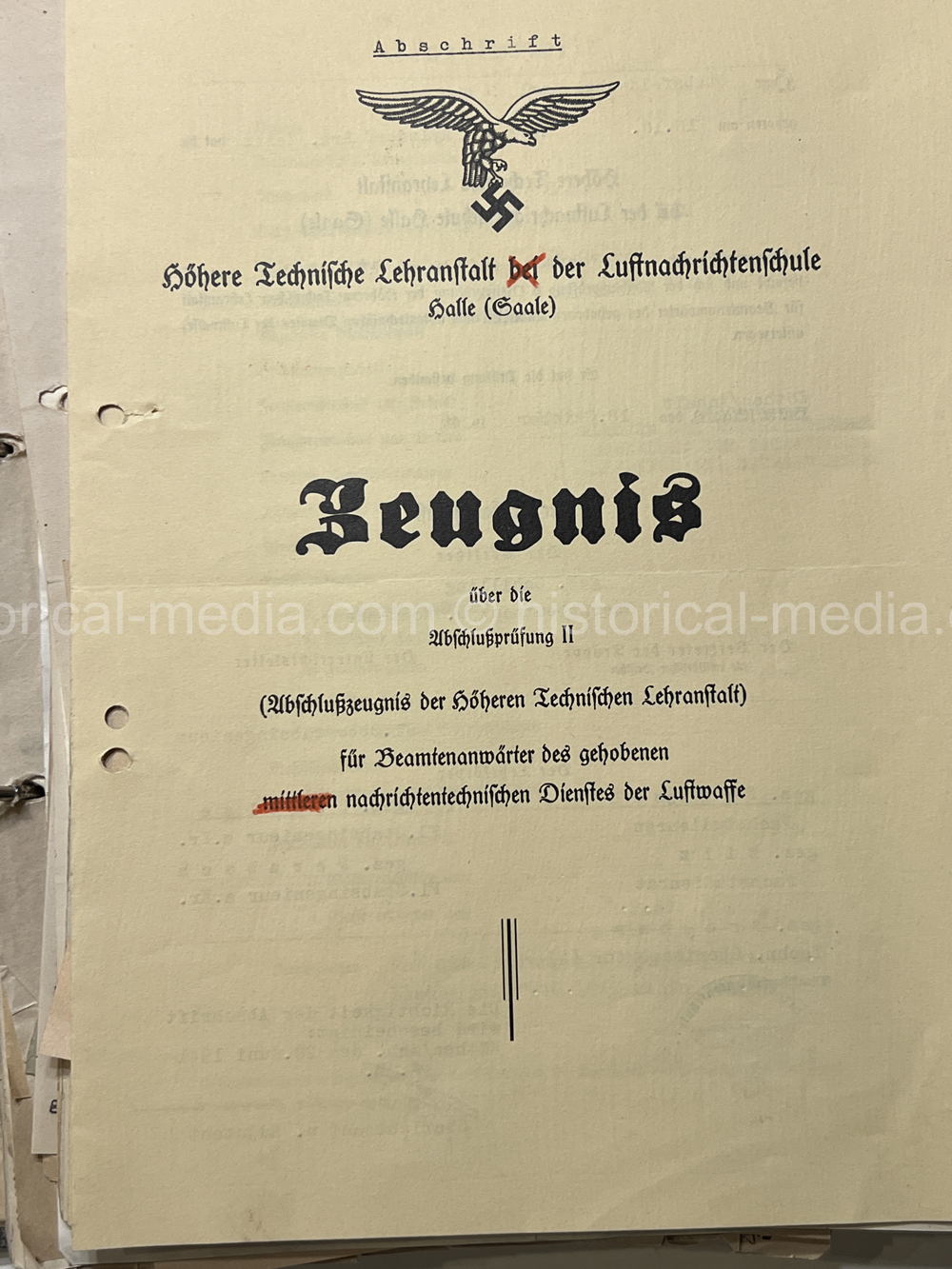 LUFTWAFFE + KRIEGSMARINE NACHTJÄGER DOCUMENT GROUPING - 10. (NACHTJAGD)/ZERSTÖRERGESCHWADER 1. - AFRIKA SERVICE! NICE!