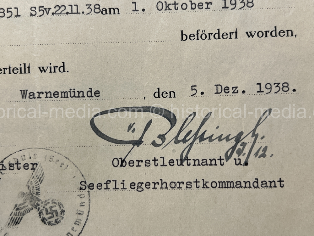 LUFTWAFFE + KRIEGSMARINE NACHTJÄGER DOCUMENT GROUPING - 10. (NACHTJAGD)/ZERSTÖRERGESCHWADER 1. - AFRIKA SERVICE! NICE!