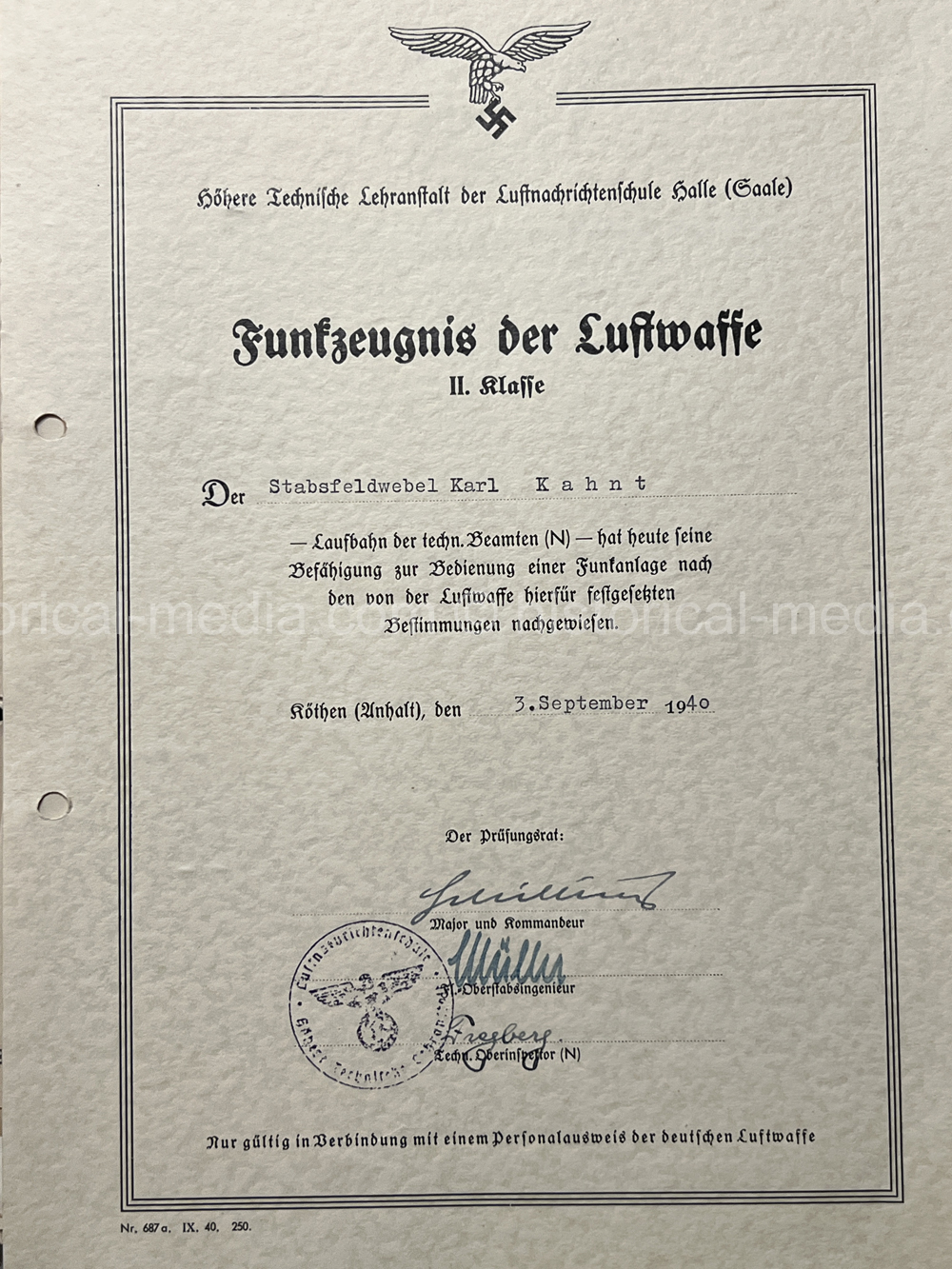 LUFTWAFFE + KRIEGSMARINE NACHTJÄGER DOCUMENT GROUPING - 10. (NACHTJAGD)/ZERSTÖRERGESCHWADER 1. - AFRIKA SERVICE! NICE!