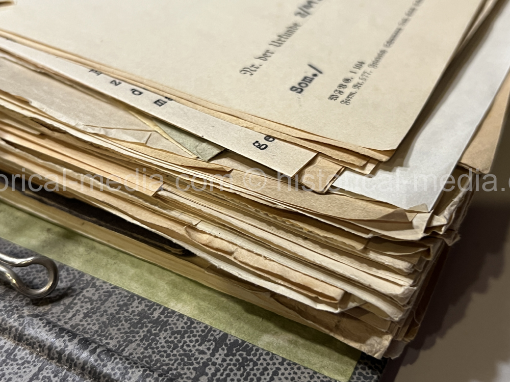 LUFTWAFFE + KRIEGSMARINE NACHTJÄGER DOCUMENT GROUPING - 10. (NACHTJAGD)/ZERSTÖRERGESCHWADER 1. - AFRIKA SERVICE! NICE!