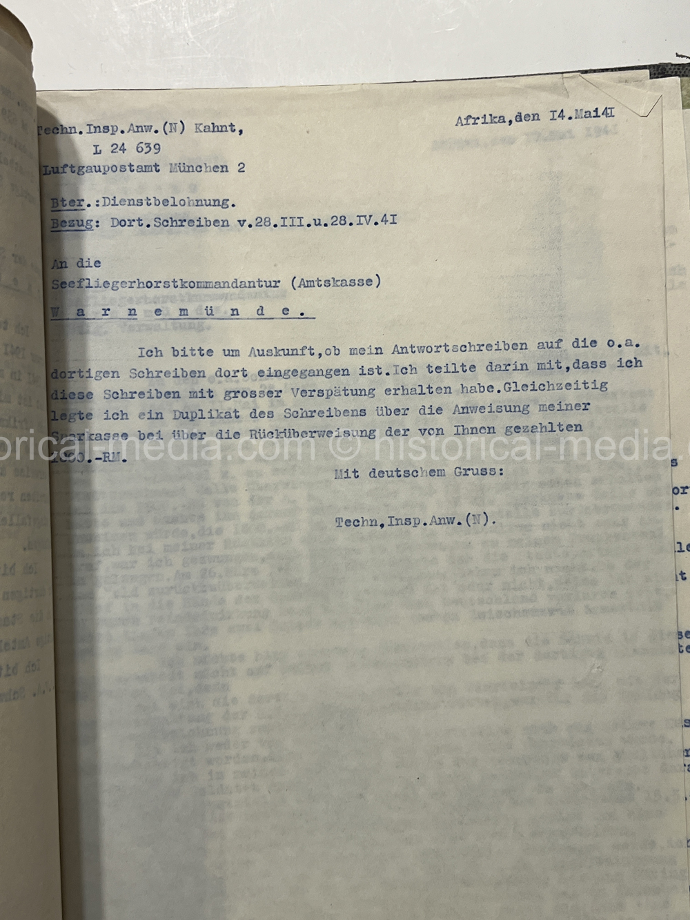 LUFTWAFFE + KRIEGSMARINE NACHTJÄGER DOCUMENT GROUPING - 10. (NACHTJAGD)/ZERSTÖRERGESCHWADER 1. - AFRIKA SERVICE! NICE!