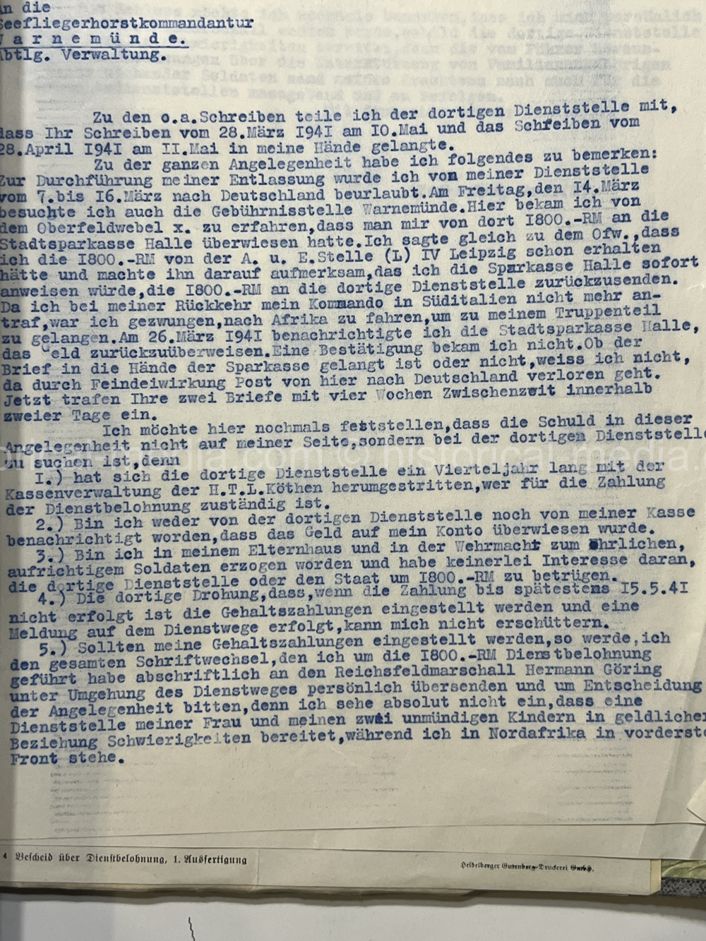 LUFTWAFFE + KRIEGSMARINE NACHTJÄGER DOCUMENT GROUPING - 10. (NACHTJAGD)/ZERSTÖRERGESCHWADER 1. - AFRIKA SERVICE! NICE!