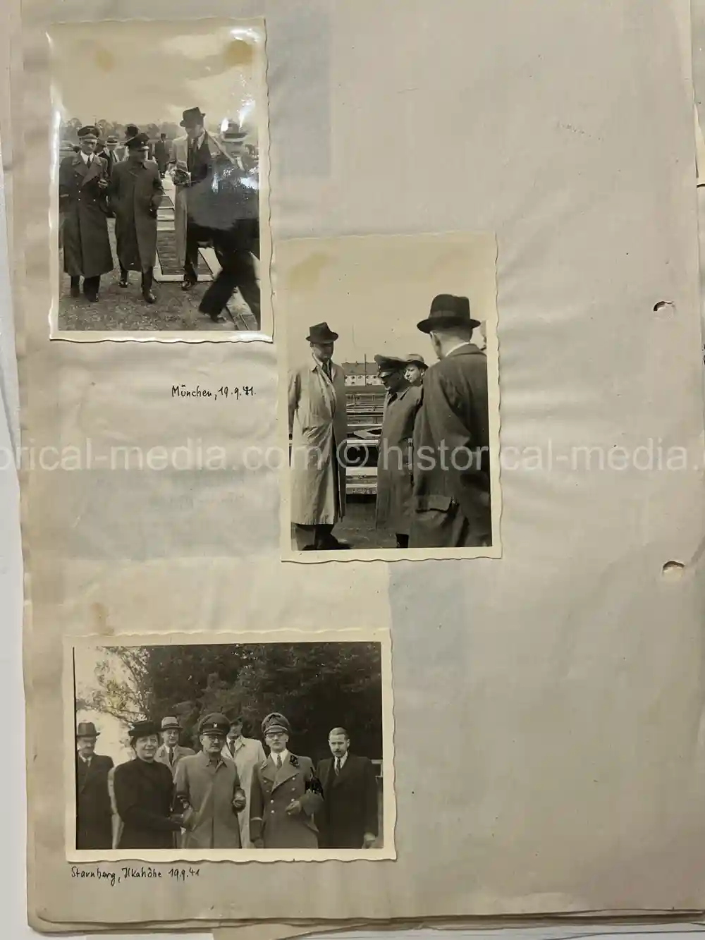 WAFFEN-SS DOCUMENT GROUPING - SS DIVISION TOTENKOPF & NORD + REICHSAMTSLEITER