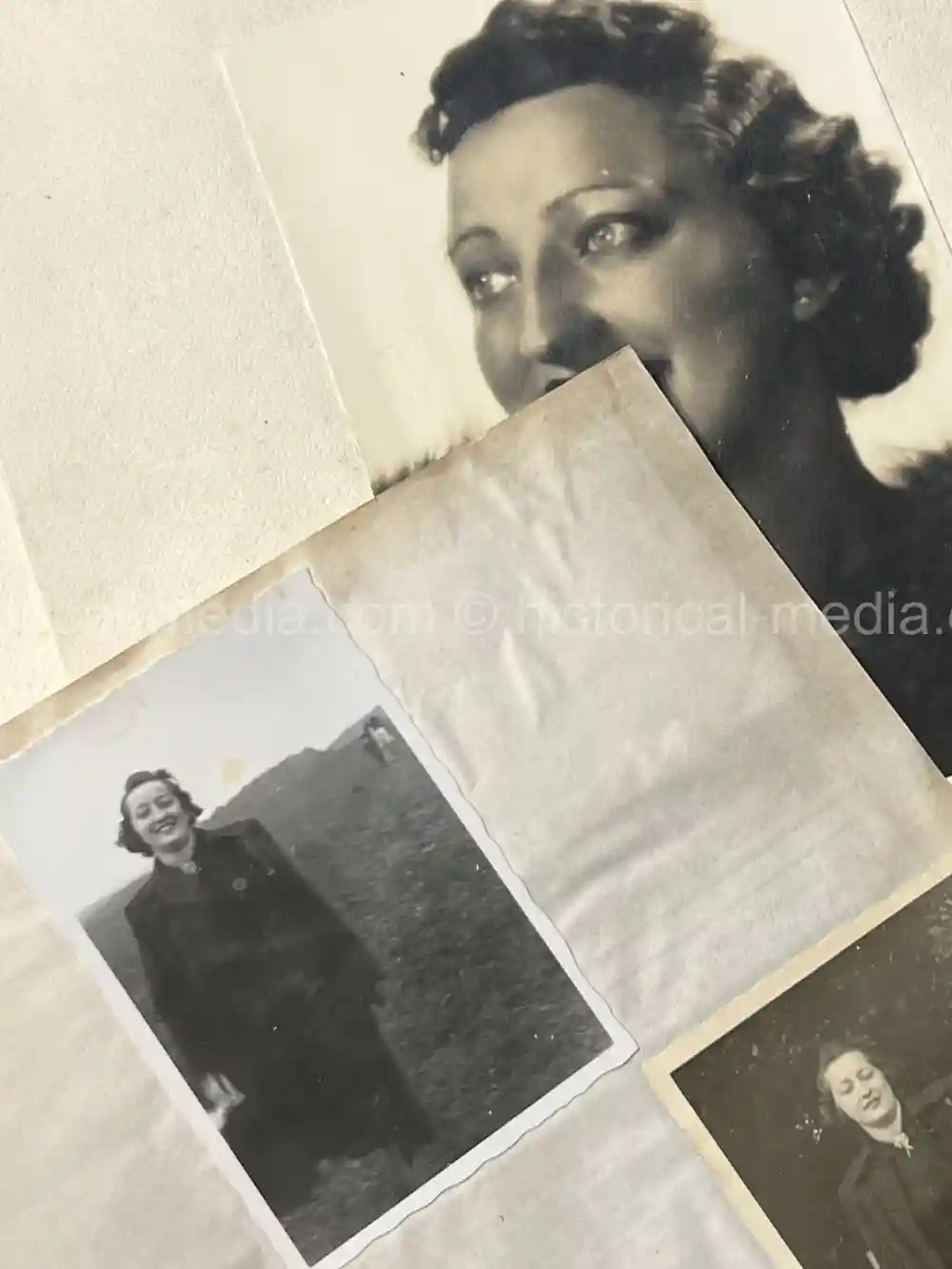 WAFFEN-SS DOCUMENT GROUPING - SS DIVISION TOTENKOPF & NORD + REICHSAMTSLEITER