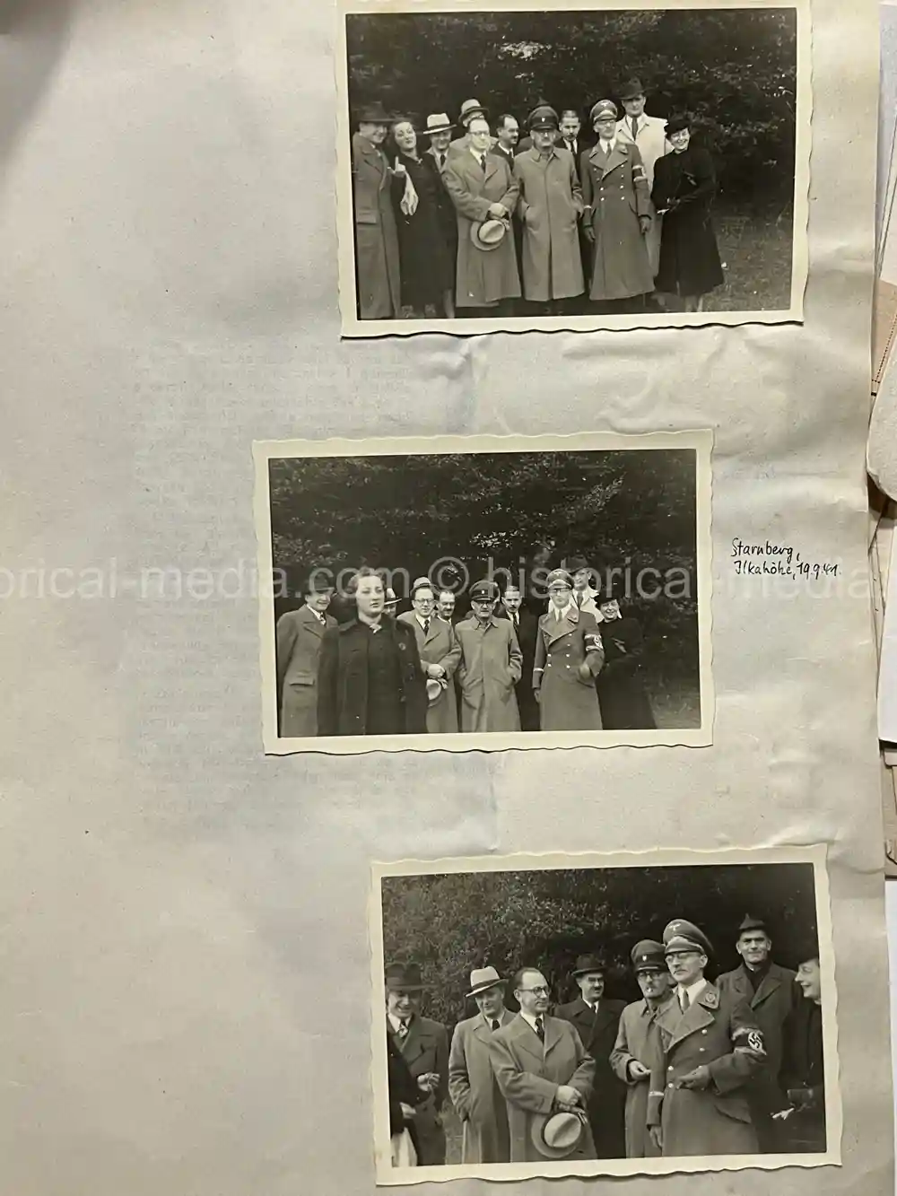 WAFFEN-SS DOCUMENT GROUPING - SS DIVISION TOTENKOPF & NORD + REICHSAMTSLEITER