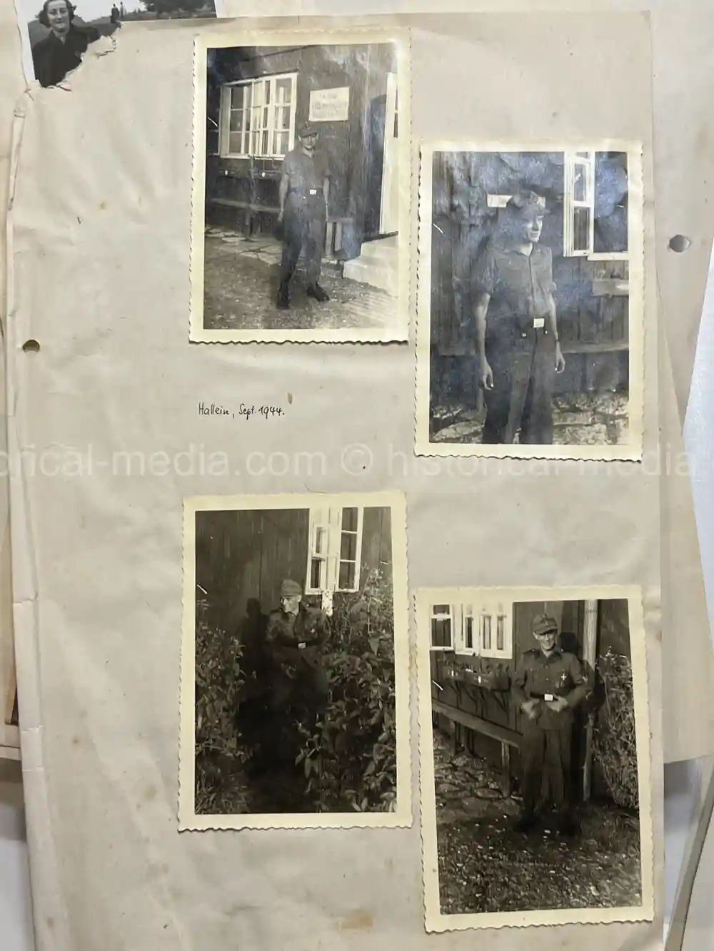 WAFFEN-SS DOCUMENT GROUPING - SS DIVISION TOTENKOPF & NORD + REICHSAMTSLEITER