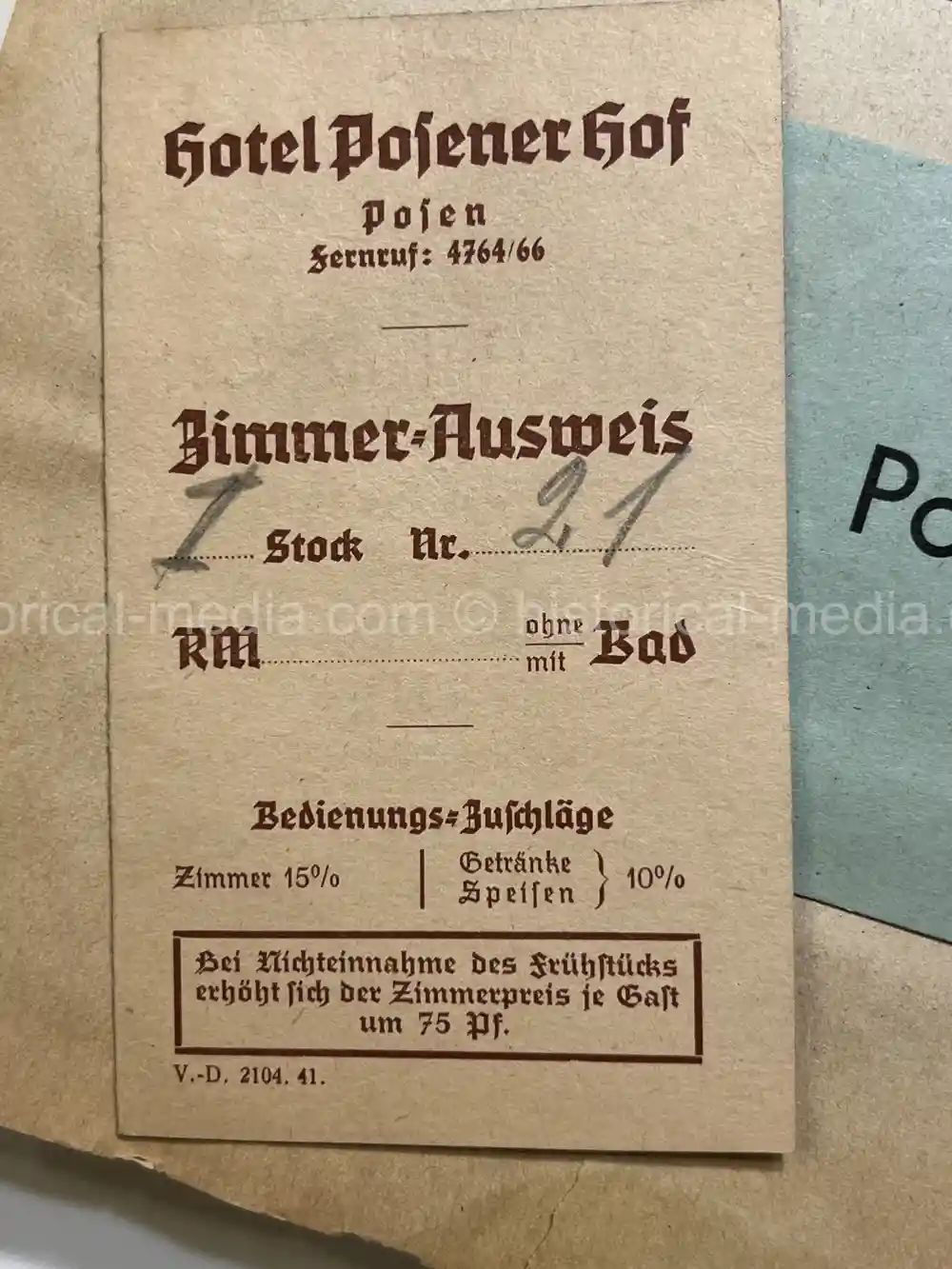 WAFFEN-SS DOCUMENT GROUPING - SS DIVISION TOTENKOPF & NORD + REICHSAMTSLEITER
