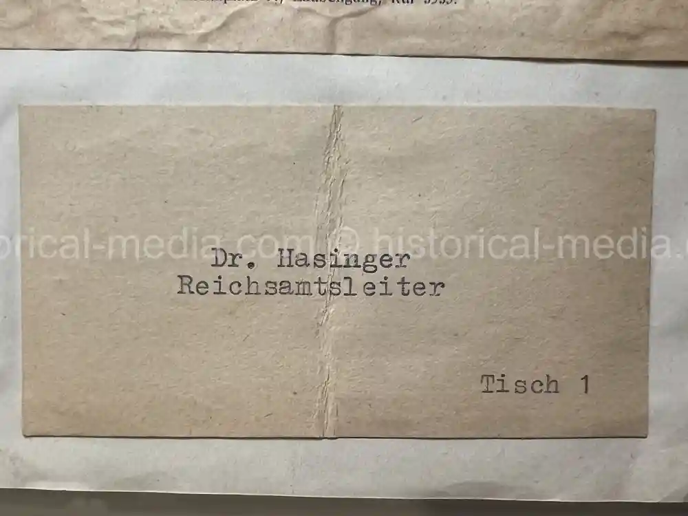 WAFFEN-SS DOCUMENT GROUPING - SS DIVISION TOTENKOPF & NORD + REICHSAMTSLEITER