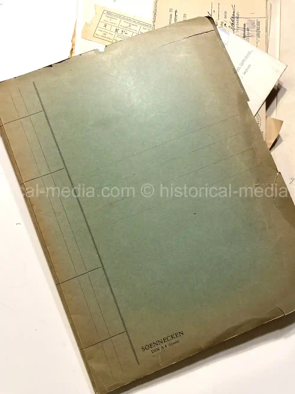 WAFFEN-SS DOCUMENT GROUPING - SS DIVISION TOTENKOPF & NORD + REICHSAMTSLEITER